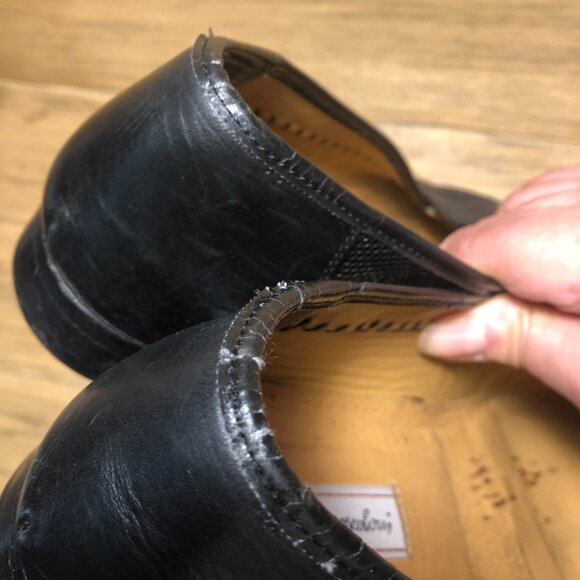 Sandro Moscolini men black loafers, Lizard leather, 13 main image 7